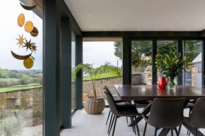 Character cottage with walled garden.